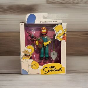 Jakks Pacific The Simpsons Groundskeeper Willie Action Figure 5 Inch Wave 1 New